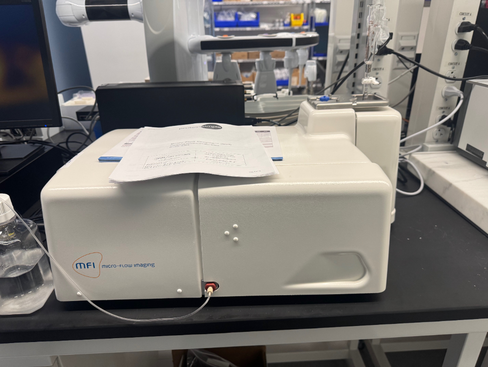 Image of ProteinSimple Micro-Flow Imaging System